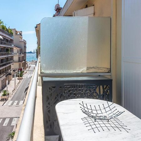 Large Studio - 50M Cannes Beach - Terrace Sea View Exterior foto