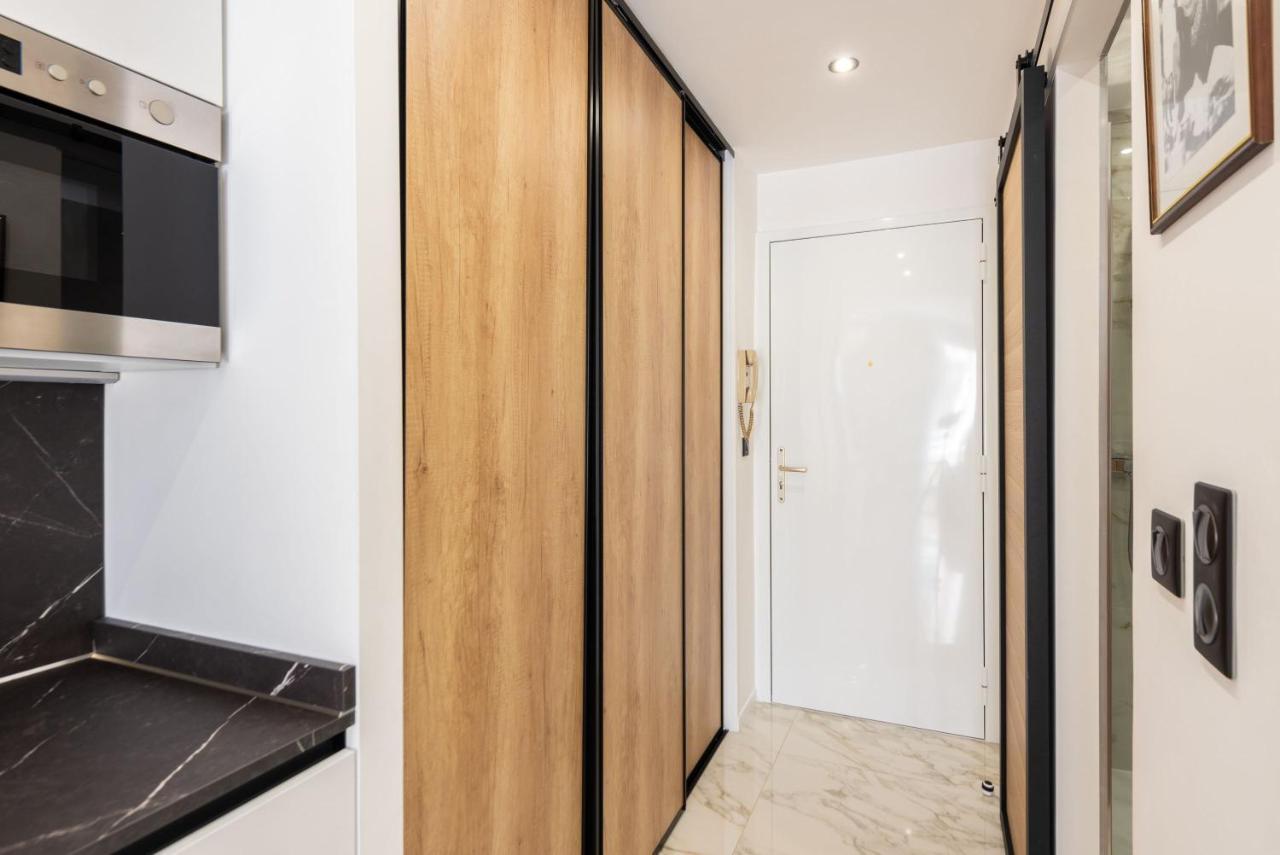 Large Studio - 50M Cannes Beach - Terrace Sea View Exterior foto